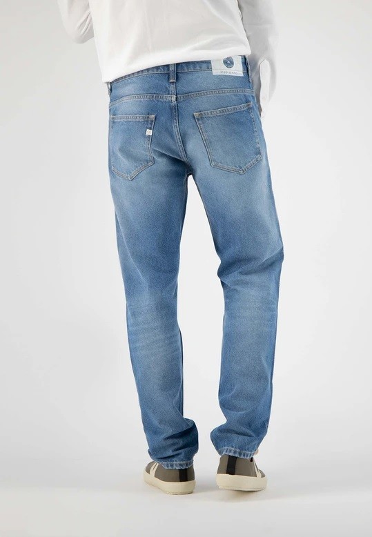 Herren-Jeans Mud Jeans Extra Easy Fan Stone