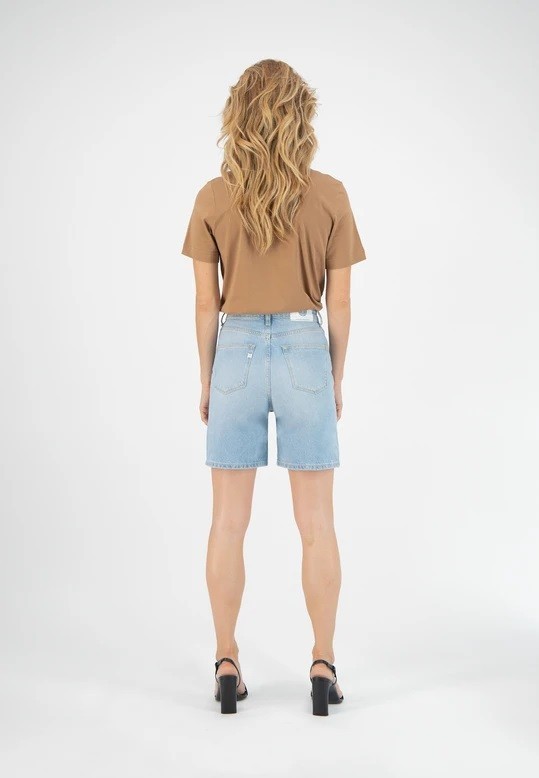 Jeans-Shorts Mud Jeans Beverly Short Sun Stone