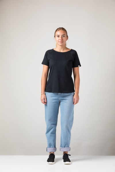 Damen Raglan T-Shirt ZRCL Basic black