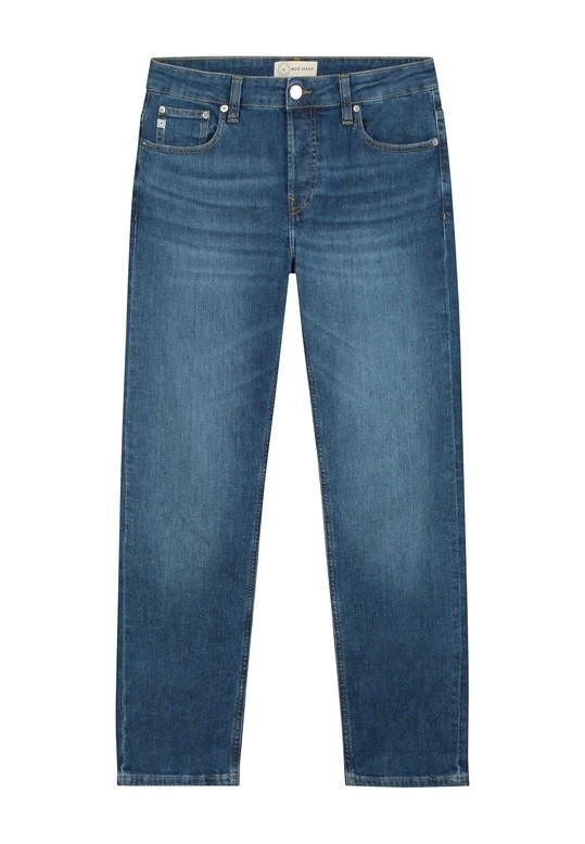 Herren-Jeans Mud Jeans Regular Bryce Authentic Indigo - RCY