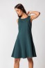 Kleid SKFK Ermuko Dress Dark Green