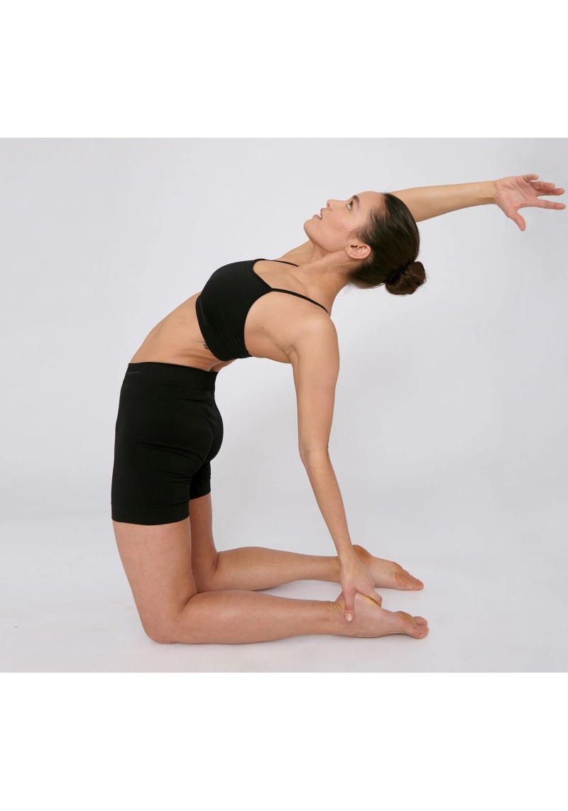 Yoga-Shorts Organic Basics Active Yoga Shorts Black