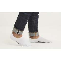 5er-Pack Sneaker-Socken Knowledge Cotton Apparel Elon Bright White