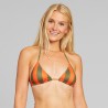 Bikini Top Dedicated Sandnes Big Stripes Orange