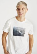 T-Shirt Givn Berlin Colby Boat-Print White