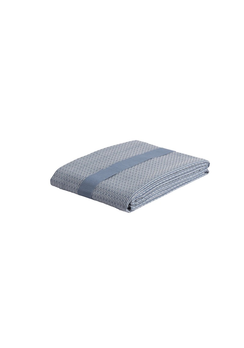 Handtuch The Organic Company Towel to Wrap Around You Grey Blue Stone