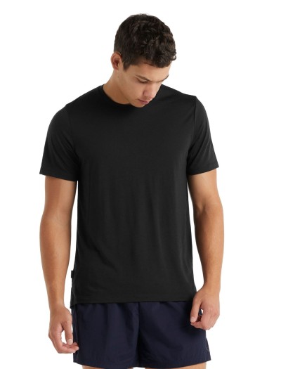 Herren-T-Shirt Cool-Lite™ Icebreaker Sphere Black Heather