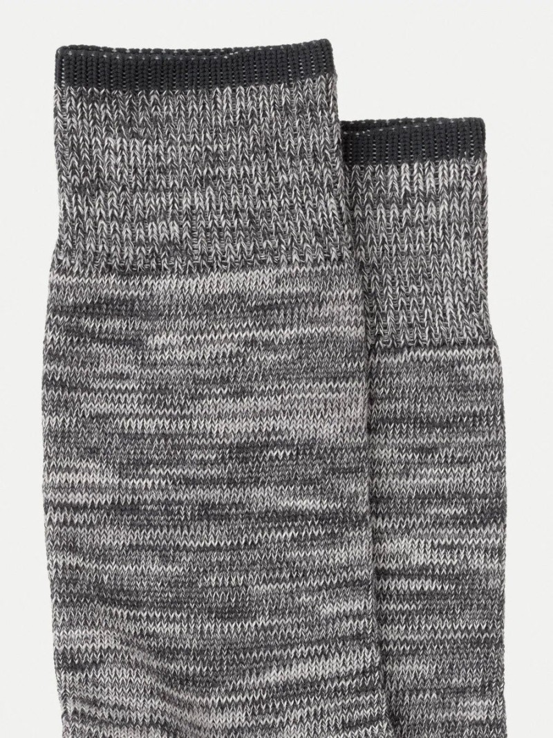 Socken Nudie Jeans Rasmusson Multi Yarn Socks Dark Grey