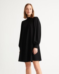 Kleid Thinking Mu Flora Dress Black