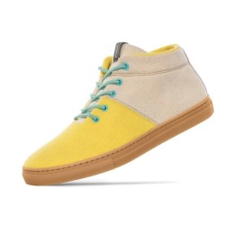 Woll-Sneakers Baabuk Sky Wooler Lemon Cream