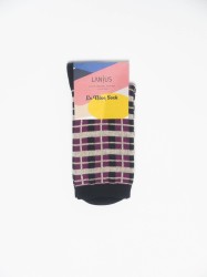 Karo-Socken GOTS Lanius Iris/Black