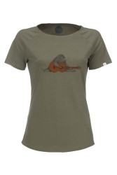 Damen Raglan T-Shirt ZRCL Mole Olive