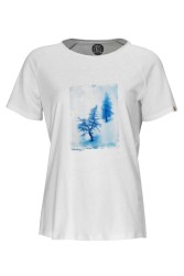 Damen Raglan T-Shirt ZRCL Snowtree White