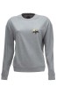 Damen-Sweater ZRCL Bird Stone Grey