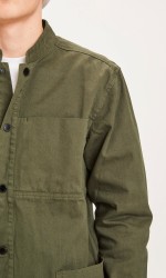 Overshirt Knowledge Cotton Apparel Pine Twill Forrest Night