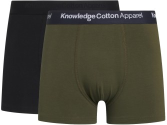 Boxershorts 2er Pack Knowledge Cotton Apparel Maple Underwear Forrest Night