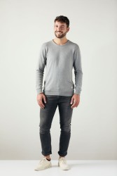 Knit Sweater ZRCL Swiss Edition Stone Grey