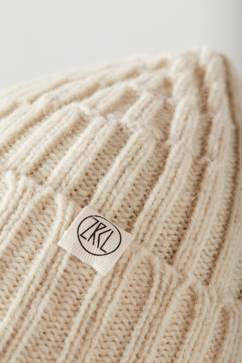 Beanie ZRCL Sheep Wooly Natural