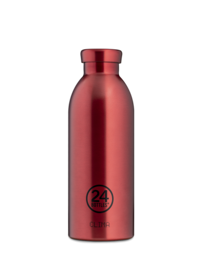 Thermosflasche 24Bottles Clima 500ml Chianti Red