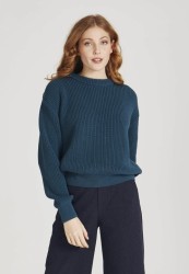 Pullover Givn Berlin Aria Sweater Teal Blue