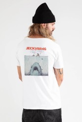 T-Shirt Jeckybeng The Jaws Collab-Tee Men White