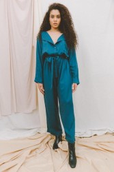 Overall Cossac Soft Boiler Jumpsuit Teal