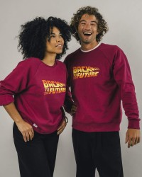 Sweatshirt Brava Fabrics Back To The Future Logo
