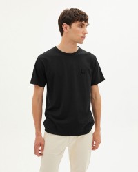 T-Shirt Thinking Mu Sol Plain Black