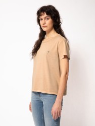 T-Shirt Nudie Jeans Lisa Palm Tree Faded Sun