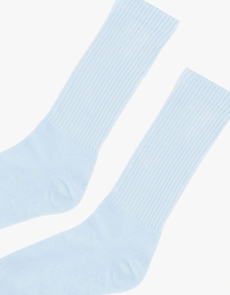 Socken Colorful Standard Organic Active Sock Polar Blue