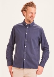 Hemd Knowledge Cotton Apparel Larch Cord Shirt Total Eclipse