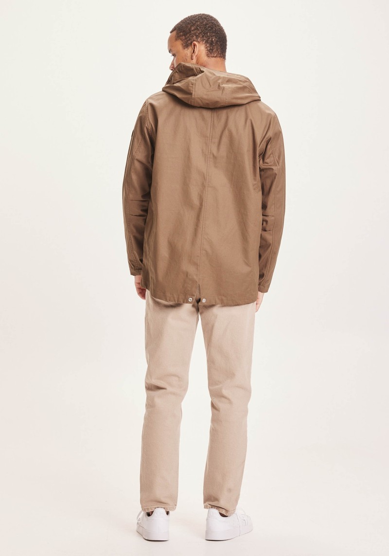 Parka Knowledge Cotton Apparel Nordic Legacy Utility Burned Olive