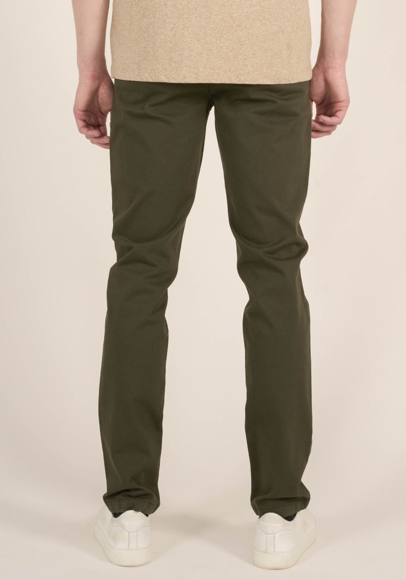 Stretch-Chinos Knowledge Cotton Apparel Luca Forrest Night
