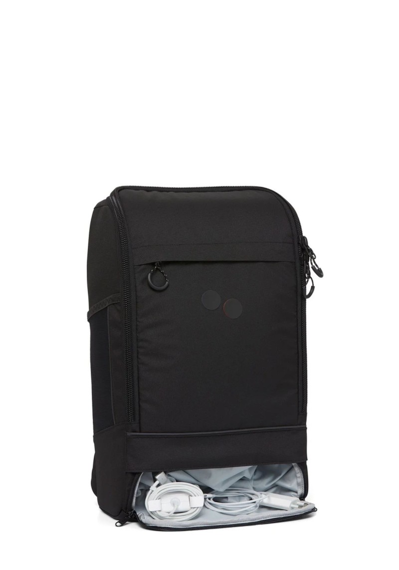 Rucksack pinqponq Cubik Medium Backpack Rooted Black