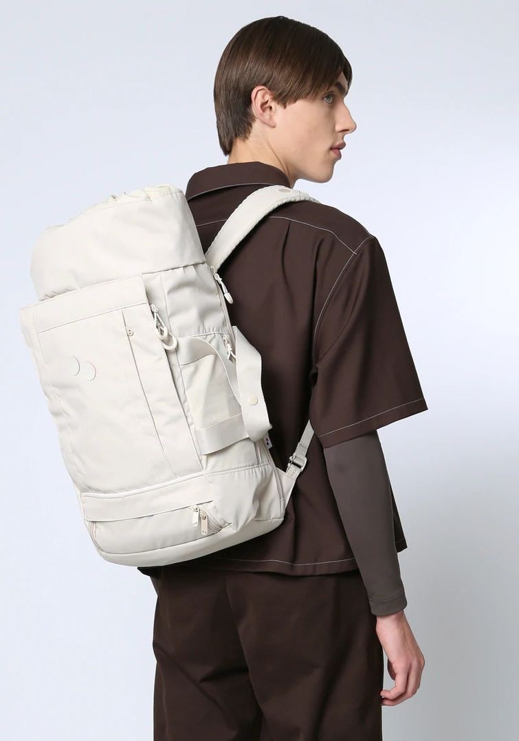Rucksack pinqponq Blok Medium Backpack Cliff Beige