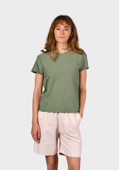 T-Shirt Klitmøller Collective My Tee Pale Green