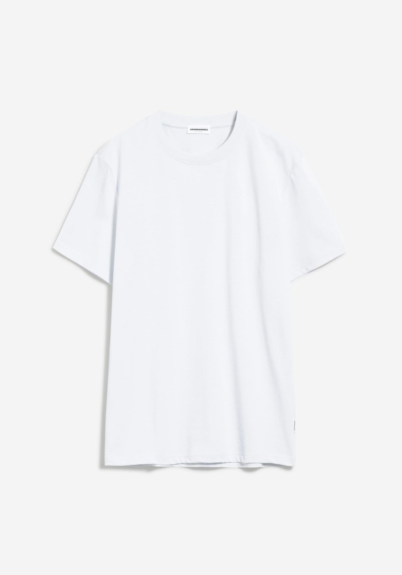 T-Shirt Armedangels Maarkus Solid White