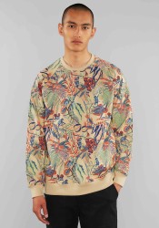 Sweatshirt Dedicated Malmoe Vintage Jungle Multi Color