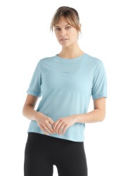 Damen-T-Shirt icebreaker ZoneKnit™ Merino SS Tee Haze