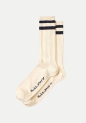 Sportsocken Nudie Jeans Amundsson Sport Socks Offwhite/Navy