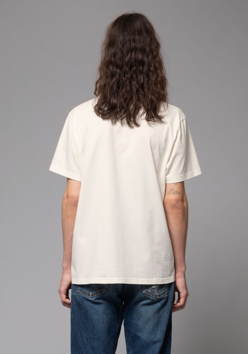 Dedicated T-Shirt Gustavsberg Vanilla White