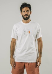 T-Shirt Brava Fabrics Jump White