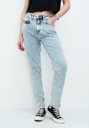 Damen-Jeans Kuyichi Nora Mom Fit Life's a Bleach