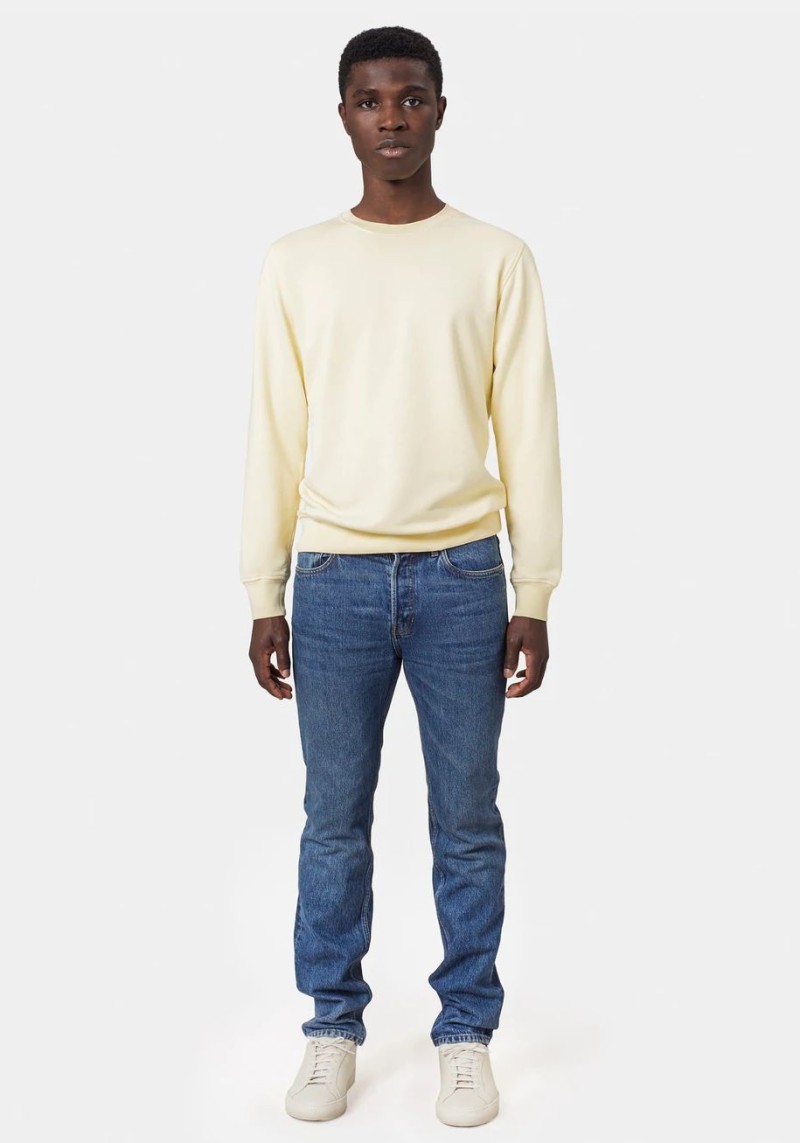 Sweatshirt Colorful Standard Soft Yellow