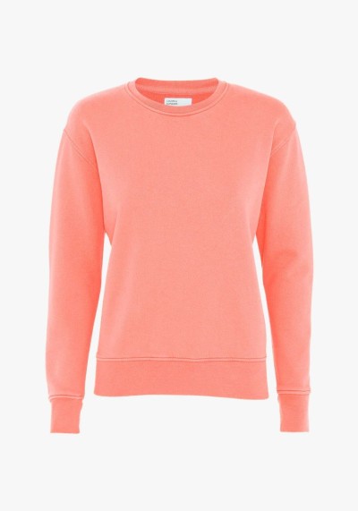 Damen-Sweatshirt Colorful Standard Bright Coral
