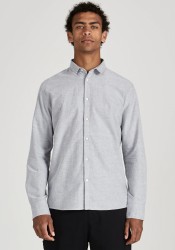 Hemd Givn Berlin Kent Shirt Mid Grey (Oxford)