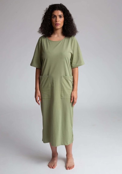 Kleid Beaumont Organic Lillian Dress Sage