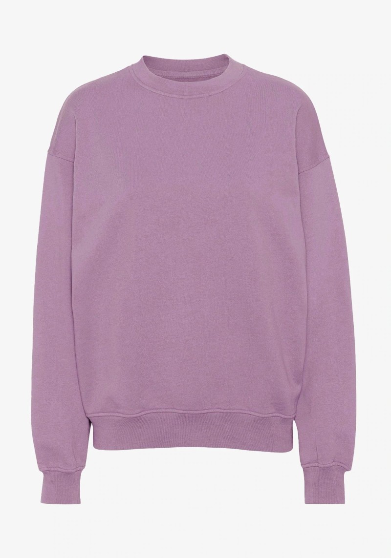 Oversized Sweatshirt Colorful Standard Pearly Purple