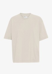 Oversized Damen-T-Shirt Colorful Standard Ivory White