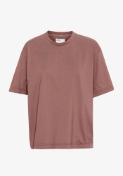 Oversized Damen-T-Shirt Colorful Standard Rosewood Mist